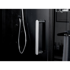 Maya Bath 209 Anzio-Black-Right Steam Shower