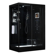 Load image into Gallery viewer, Maya Bath 209 Anzio-Black-Right Steam Shower