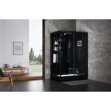 Load image into Gallery viewer, Maya Bath 209 Anzio-Black-Right Steam Shower