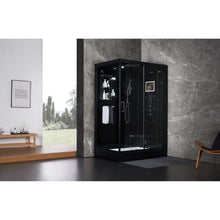 Load image into Gallery viewer, Maya Bath 209 Anzio-Black-Right Steam Shower