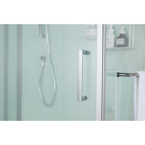 Maya Bath 210 Anzio-White-Left Steam Shower