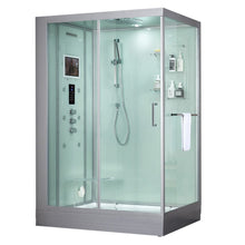 Load image into Gallery viewer, Maya Bath 210 Anzio-White-Left Steam Shower