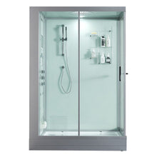 Load image into Gallery viewer, Maya Bath 210 Anzio-White-Left Steam Shower