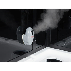 Maya Bath 201 Arezzo-Black-Right Steam Shower