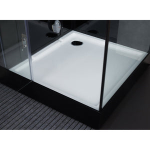 Maya Bath 201 Arezzo-Black-Right Steam Shower