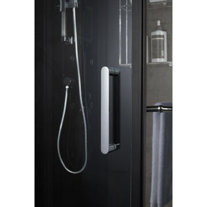 Maya Bath 201 Arezzo-Black-Right Steam Shower