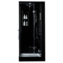 Load image into Gallery viewer, Maya Bath 201 Arezzo-Black-Right Steam Shower