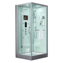 Load image into Gallery viewer, Maya Bath 202 Arezzo-White-Left Steam Shower