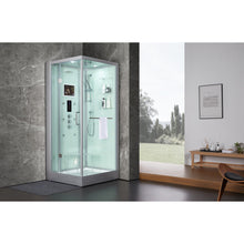 Load image into Gallery viewer, Maya Bath 202 Arezzo-White-Left Steam Shower