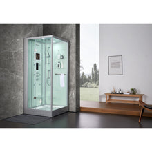 Load image into Gallery viewer, Maya Bath 202 Arezzo-White-Left Steam Shower