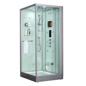 Maya Bath 200 Arezzo-White-Right Steam Shower