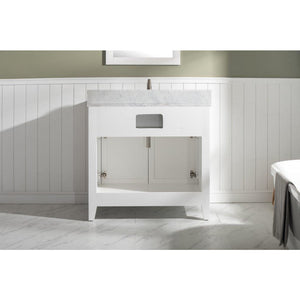 Design Element BK-36-WT Burbank 36" Single Vanity in White