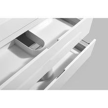 Load image into Gallery viewer, Kubebath BSL24-GW Bliss 24&quot; High Gloss White Wall Mount Modern Bathroom Vanity