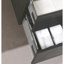 Load image into Gallery viewer, Kubebath BSL30-GO Bliss 30&quot; Gray Oak Wall Mount Modern Bathroom Vanity