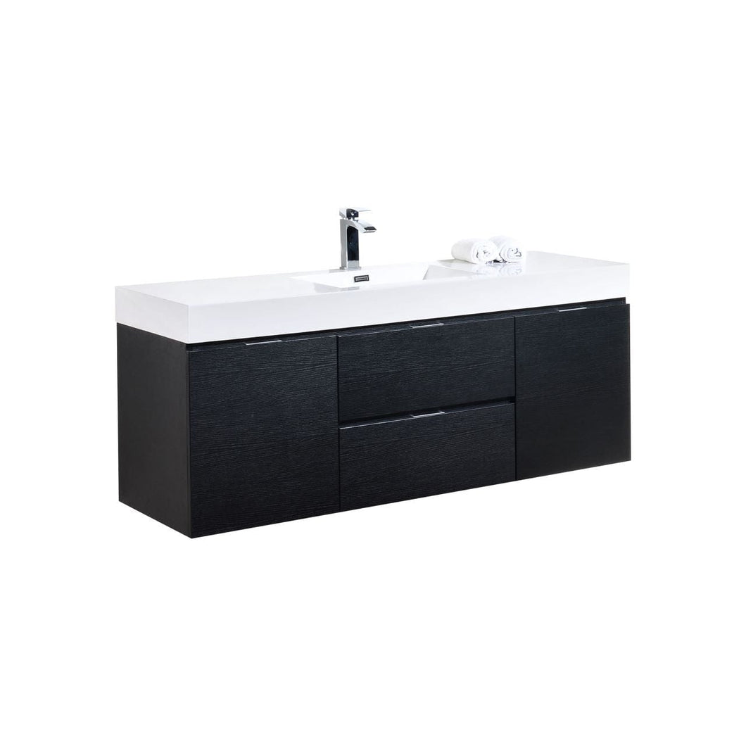 Kubebath BSL60S-BK Bliss 60