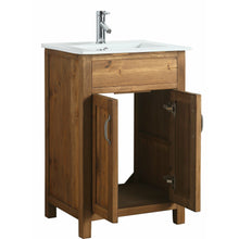 Load image into Gallery viewer, Design Element DEC4002-S Bryson 24&quot; Single Sink Vanity In Walnut