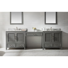 Load image into Gallery viewer, Design Element ES-102MC-GY Estate 102&quot; Double Sink Bathroom Vanity Modular Set in Gray