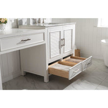 Load image into Gallery viewer, Design Element ES-102MC-WT Estate 102&quot; Double Sink Bathroom Vanity Modular Set in White