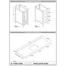 Load image into Gallery viewer, Fresca Oxford 60&quot; Gray Traditional Bathroom Cabinets FCB20-123612GR