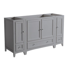 Load image into Gallery viewer, Fresca Oxford 60&quot; Gray Traditional Bathroom Cabinets FCB20-123612GR