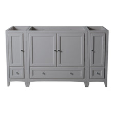 Load image into Gallery viewer, Fresca Oxford 60&quot; Gray Traditional Bathroom Cabinets FCB20-123612GR