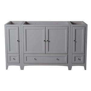 Fresca Oxford 60" Gray Traditional Bathroom Cabinets FCB20-123612GR