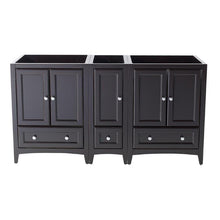 Load image into Gallery viewer, Fresca Oxford 60&quot; Gray Traditional Double Sink Bathroom Cabinets FCB20-241224GR