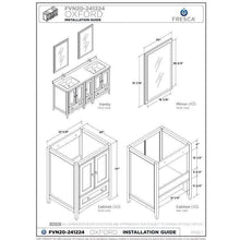 Load image into Gallery viewer, Fresca Oxford 60&quot; Gray Traditional Double Sink Bathroom Cabinets FCB20-241224GR