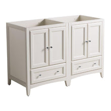 Load image into Gallery viewer, Fresca Oxford 48&quot; Antique White Traditional Double Sink Bathroom Cabinets FCB20-2424AW