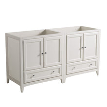 Load image into Gallery viewer, Fresca Oxford 59&quot; Antique White Traditional Double Sink Bathroom Cabinets FCB20-3030AW