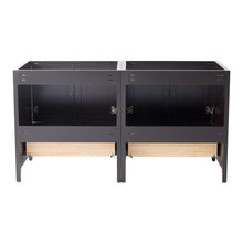 Load image into Gallery viewer, Fresca Oxford 59&quot; Espresso Traditional Double Sink Bathroom Cabinets FCB20-3030ES