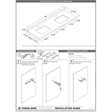 Load image into Gallery viewer, Fresca Oxford 59&quot; Antique White Traditional Double Sink Bathroom Cabinets FCB20-3030AW