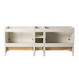 Fresca Oxford 83" Antique White Traditional Double Sink Bathroom Cabinets FCB20-361236AW