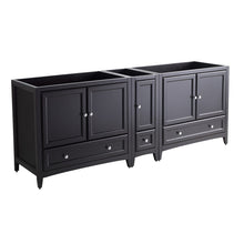 Load image into Gallery viewer, Fresca Oxford 83&quot; Espresso Traditional Double Sink Bathroom Cabinets FCB20-361236ES