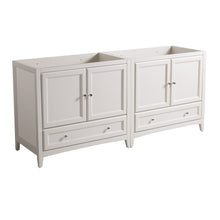 Load image into Gallery viewer, Fresca Oxford 71&quot; Antique White Traditional Double Sink Bathroom Cabinets FCB20-3636AW