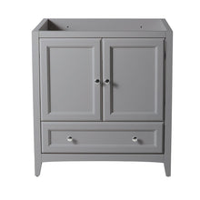 Load image into Gallery viewer, Fresca Oxford 30&quot; Gray Traditional Bathroom Cabinet FCB2030GR