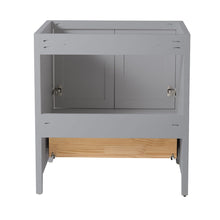 Load image into Gallery viewer, Fresca Oxford 30&quot; Gray Traditional Bathroom Cabinet FCB2030GR