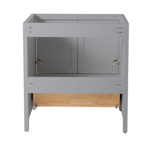 Fresca Oxford 30" Gray Traditional Bathroom Cabinet FCB2030GR