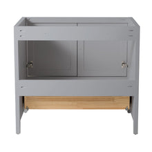 Load image into Gallery viewer, Fresca Oxford 36&quot; Gray Traditional Bathroom Cabinet  FCB2036GR