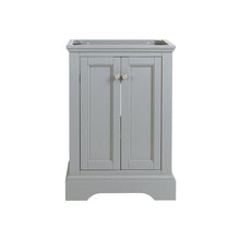 Load image into Gallery viewer, Fresca Windsor 24&quot; Gray Textured Traditional Bathroom Cabinet FCB2424GRV