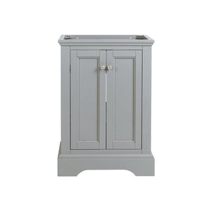Fresca Windsor 24" Gray Textured Traditional Bathroom Cabinet FCB2424GRV