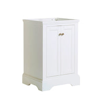 Load image into Gallery viewer, Fresca Windsor 24&quot; Matte White Traditional Bathroom Cabinet FCB2424WHM