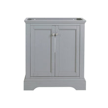 Load image into Gallery viewer, Fresca Windsor 30&quot; Gray Textured Traditional Bathroom Cabinet FCB2430GRV