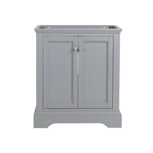 Fresca Windsor 30" Gray Textured Traditional Bathroom Cabinet FCB2430GRV