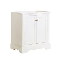 Load image into Gallery viewer, Fresca Windsor 30&quot; Matte White Traditional Bathroom Cabinet FCB2430WHM