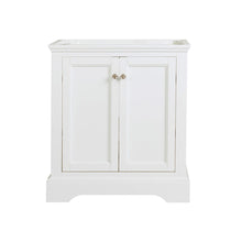 Load image into Gallery viewer, Fresca Windsor 30&quot; Matte White Traditional Bathroom Cabinet FCB2430WHM