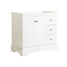 Load image into Gallery viewer, Fresca Windsor 36&quot; Matte White Traditional Bathroom Cabinet FCB2436WHM