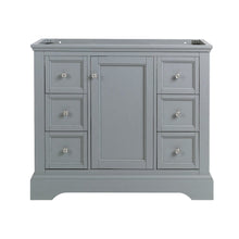 Load image into Gallery viewer, Fresca Windsor 40&quot; Gray Textured Traditional Bathroom Cabinet FCB2440GRV