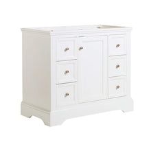 Load image into Gallery viewer, Fresca FCB2440WHM Windsor 40&quot; Matte White Traditional Bathroom Cabinet