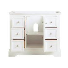 Load image into Gallery viewer, Fresca Windsor 40&quot; Matte White Traditional Bathroom Cabinet FCB2440WHM